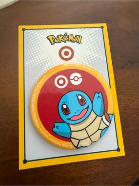 Target Pokemon Squirtle pin
